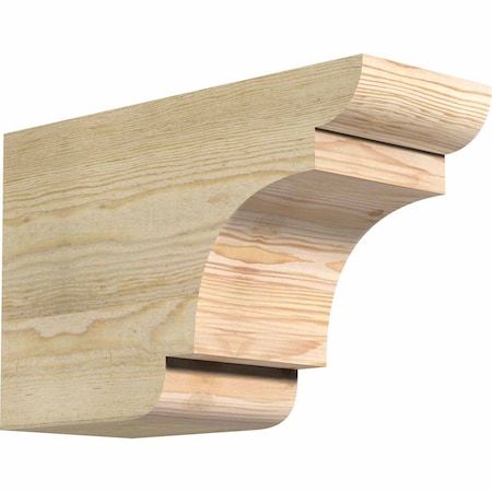 Ekena Millwork New Brighton Rough Sawn Rafter Tail, Douglas Fir, 6"W x 10"H x 16"L RFT06X10X16NEB00RDF
